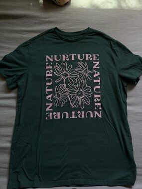 Nature Nurture Crewneck Tee